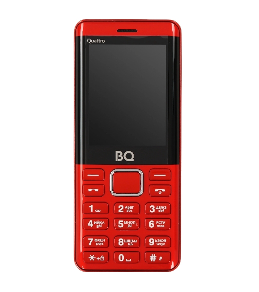 Мобильный телефон BQ 2453 Quattro красный