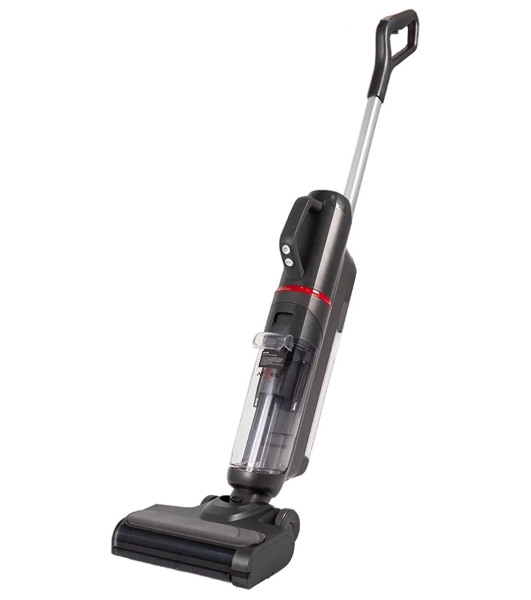 Пылесос вертикальный моющий Atvel F35 TotalClean серый, питание от аккумулятора, 150 Вт, уборка суxая/влажная, пылесборник 0.45 л