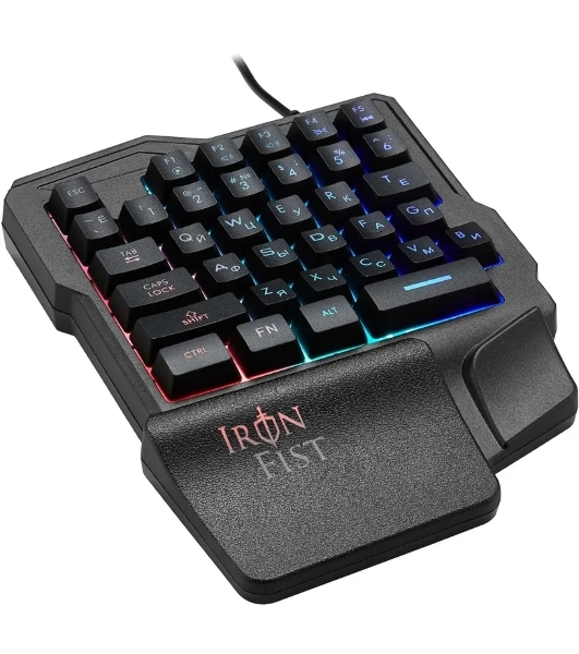 Цифровой блок Oklick 701G IRON FIST проводная, USB Type-A, чёрный