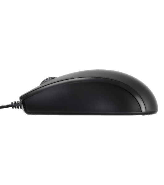 Мышь проводная Oklick 325M черный, 1000 dpi, USB, кнопки - 3