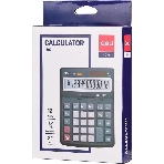 Калькулятор настольный Deli Core E1507 светло-серый 12-разр., фото2