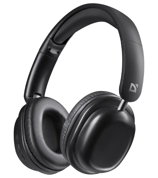 Беспроводные/проводные наушники Defender FreeMotion B640 черный, накладные, Bluetooth + проводной, складная конструкция, микрофон, до 10 ч