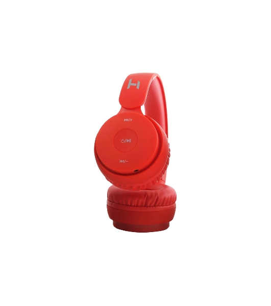 Беспроводные/проводные наушники Harper HB-215 красный, накладные, Bluetooth + проводной, до 5 ч