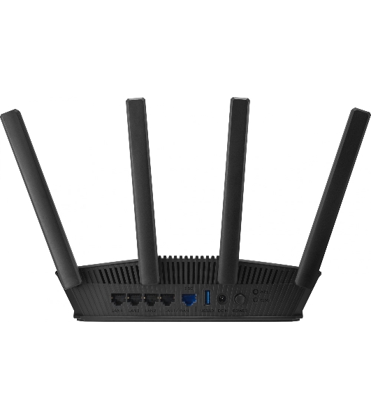 Роутер беспроводной Asus RT-BE58U BE3600 100/1000/2500BASE-T черный