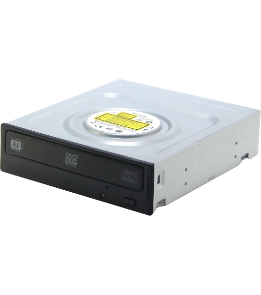 Оптический привод CD/DVD привод Gembird DVD-SATA-02, 5.25', SATA, черный, без упаковки