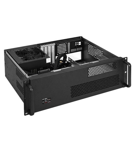 Серверный корпус Exegate Pro 3U330-02 (RM 19', высота 3U, глубина 330, БП 500ADS, USB)