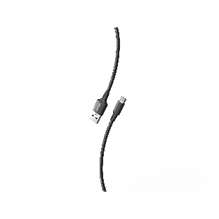 Кабель Smartbuy S14 MicroUSB черный, 3 А, 1 м