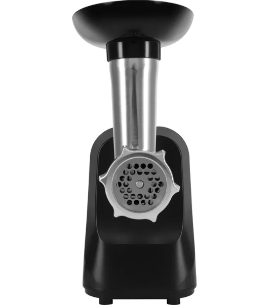 Мясорубка электрическая Vitek VT-MG3600 черный, 1800 Вт, 1.6 кг/мин, реверс, защита от перегрузки, насадки - 4