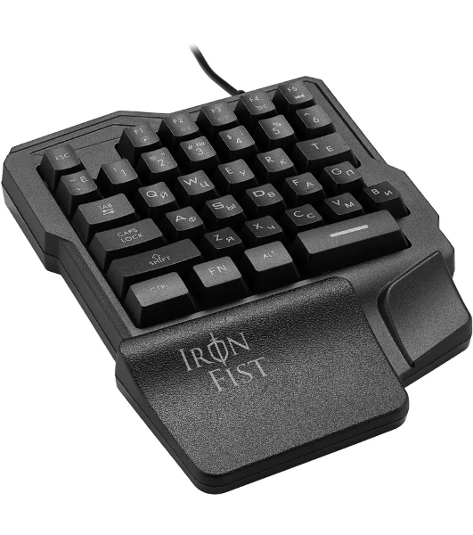 Цифровой блок Oklick 701G IRON FIST проводная, USB Type-A, чёрный