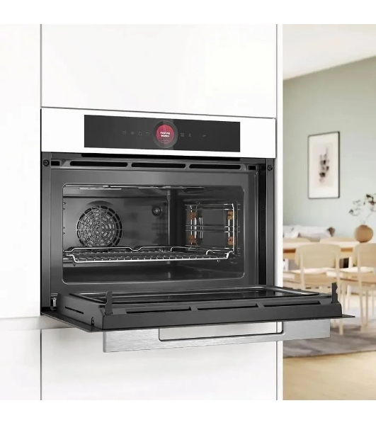 Встраиваемый духовой шкаф электрический Bosch CMG7241W1 белый