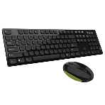 Комплект клавиатура+мышь Smartbuy 107365AG беспроводной, USB, 1000 DPI, чёрный, фото 1