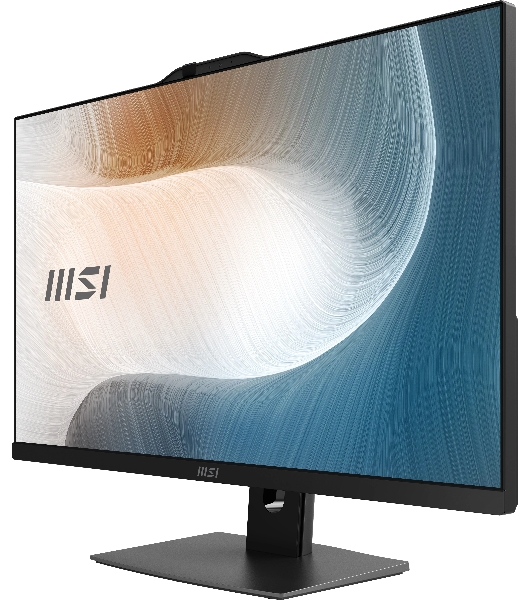 Моноблок MSI Modern AM272P 1M AiO 27' FHD(1920x1080)IPS AG Non-touch, Core i5-120U (1.4GHz), 16Gb DDR5(2x8GB),512Gb SSD M.2,Intel UHD,WiFi,BT,camera,WirelessKB&mouse Eng/Rus,NoOS,1y war-ty,черный (9S6-AF8231-890)