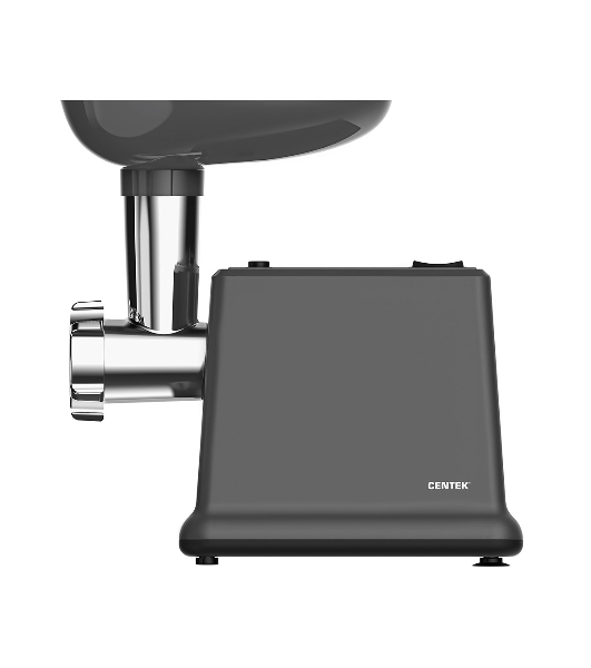 Мясорубка электрическая CENTEK CT-1626 черный, 2000 Вт, 2.0 кг/мин, реверс, защита от перегрузки, насадки - 6