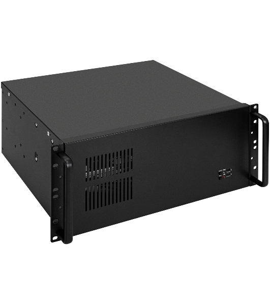 Серверный корпус ExeGate Pro 4U300-08 (RM 19', высота 4U, глубина 300, БП 1200PPH-SE 80 PLUS® Bronze, USB)