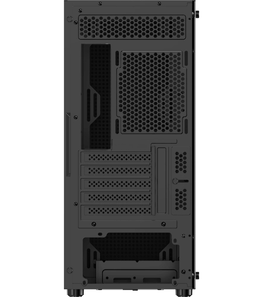 Компьютерный корпус Ocypus Gaммa C50 без БП черный (Gaммa-C50-BKG000XX-GL)