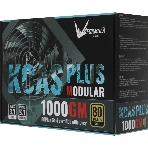 Блок питания Aerocool/Formula 1000W Retail KCAS PLUS 1000GM, 80 PLUS Gold, ATX v2.4, модульный, fan 14cm, 6x PCI-E [6+2-Pin], 10x SATA, 6x MOLEX, фото2