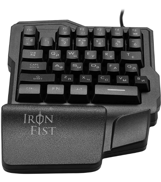 Цифровой блок Oklick 701G IRON FIST проводная, USB Type-A, чёрный