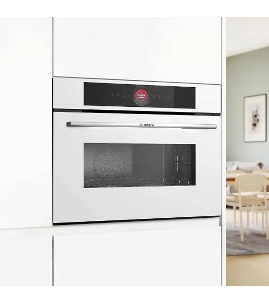 Встраиваемый духовой шкаф электрический Bosch CMG7241W1 белый