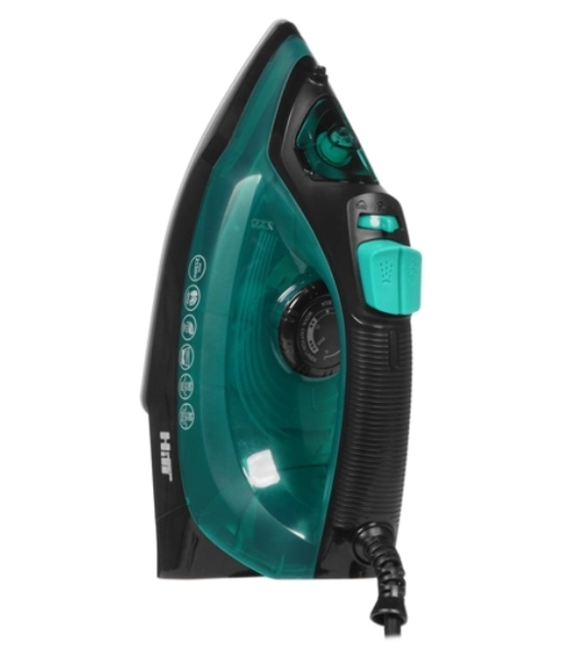 Утюг HITT HT-5110 зеленый/черный, 2150 Вт, 30 г/мин, 90 г/мин, 280 мл