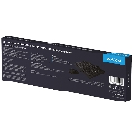 Комплект клавиатура+мышь Maxvi KWS-06 Combo беспроводной, USB, 1600 DPI, чёрный, фото11