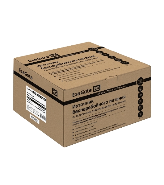 Источник бесперебойного питания ExeGate EX292637RUS SpecialPro Smart LLB-3000.LCD.AVR.2SH.4C13.RJ.USB 3000VA/1800W, LCD, AVR,2*Schuko+4*C13,RJ45/11,USB, металлический корпус, черный