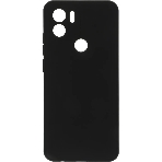 Чехол (клип-кейс) BoraSCO для Xiaomi Redmi A1+ Silicone Case черный (70938), фото 1