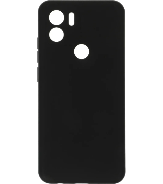 Чехол (клип-кейс) BoraSCO для Xiaomi Redmi A1+ Silicone Case черный (70938)