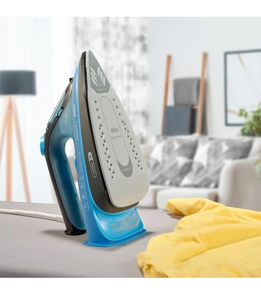 Утюг Braun FI3194BK синий/черный, 2400 Вт, 45 г/мин, 200 г/мин, 270 мл