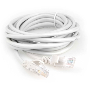 Патч-корд CCA lightl UTP Гарнизон PC-UTP-5e-3 cat.5e, 3м, литой, многожильный серый
