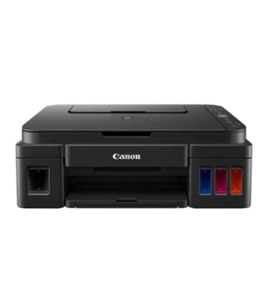 МФУ струйное Canon PIXMA G3416 (2315C052), А4, цветной, печ. 8.8 стр/мин. (ч/б) 5 стр/мин. (цвет), скан. до 3 стр/мин., 4800x1200 dpi (печать) 1200х600 dpi (скан.), USB, Wi-Fi