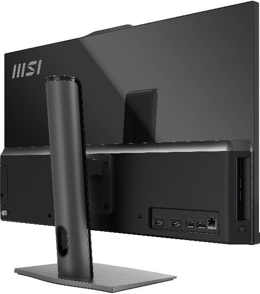 Моноблок MSI Modern AM272P 1M AiO 27' FHD(1920x1080)IPS AG Non-touch, Core i5-120U (1.4GHz), 16Gb DDR5(2x8GB),512Gb SSD M.2,Intel UHD,WiFi,BT,camera,WirelessKB&mouse Eng/Rus,NoOS,1y war-ty,черный (9S6-AF8231-890)