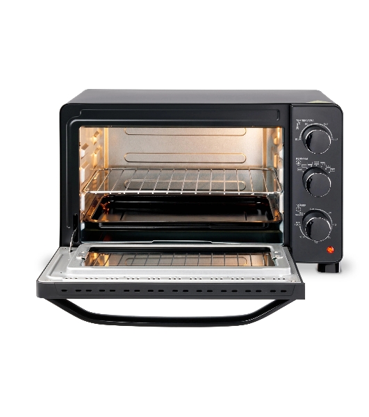 Мини-печь Hyundai MIO-HY080 23 л, 150 Вт, черный
