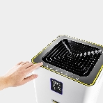 Очиститель воздуха Karcher AF 50 белый, 50 м², НЕРА-фильтр H13, угольный фильтр, лазерный датчик PM2.5, автоматический режим, дисплей, 10 режимов работы, ночной режим, таймер, датчики температуры и влажности, фото2