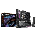 Материнская плата Gigabyte B860M AORUS ELITE WIFI6E, LGA 1851, Intel B860, 4xDDR5, 4xSATA, 3xM.2, 1xPCIe 5.0 x16, 1xPCIe 4.0 x4, 1xHDMI, 1xDP, 1xUSB4 Type-C, 1x 2.5Gb LAN, 4xUSB-A 3.2 Gen 1, 2xUSB-A 3.2 Gen 2, 4xUSB-A 2.0, 7.1, mATX, фото2