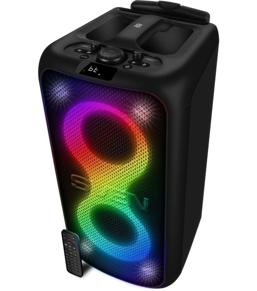 Колонка портативная SVEN АС PS-1000 черный 160W 1.0 BT/3.5Jack 8000mAh