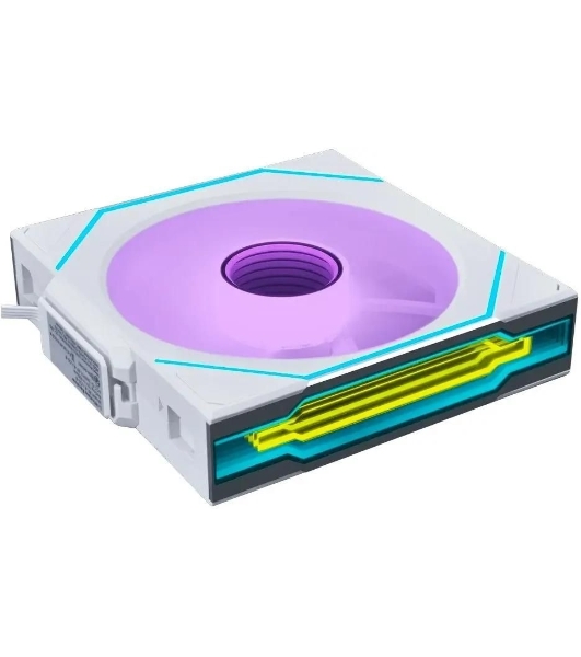 Вентилятор для корпуса Lian-Li Uni Fan SL-INF Wireless 120 Reverse ARGB 120х122.1x28 белый 4-pin 32.2дБ (G99.12RSLIN1W1W.R0) Ret