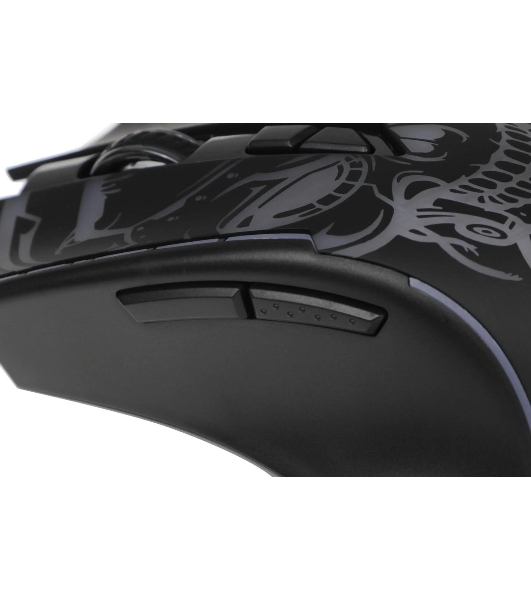 Мышь проводная Defender Bulletstorm GM-928 черный, 7200 dpi, USB, кнопки - 7