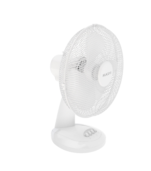 Вентилятор Maxvi FD1240 белый, напольный, 45 Вт, 3 скорости, 40 см