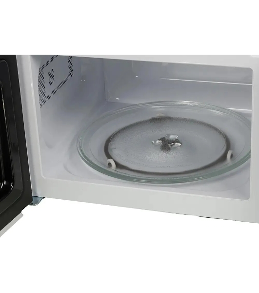 Микроволновая печь Midea MM720CFB белый, 20 л, 700 Вт, переключатели - поворотный механизм