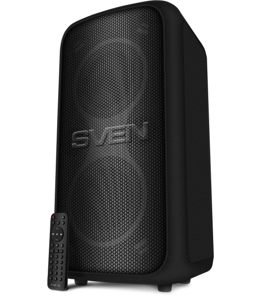 Колонка портативная SVEN АС PS-1000 черный 160W 1.0 BT/3.5Jack 8000mAh