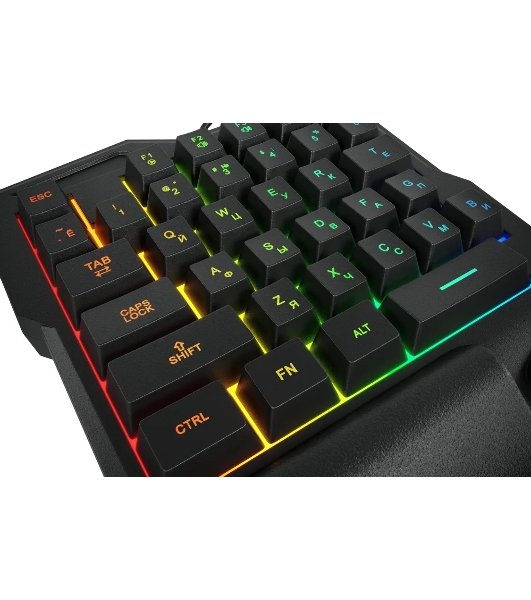Цифровой блок Oklick 701G IRON FIST проводная, USB Type-A, чёрный