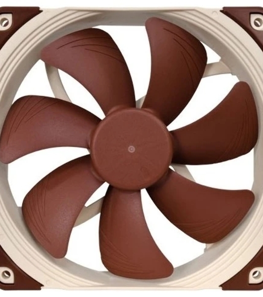 Вентилятор корпусной Noctua NF-A14 FLX, 140 мм, 1200 об/мин, 17.9 дБ, 3-pin, без подсветки