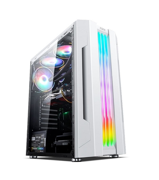 Компьютерный корпус ALSEYE Auro 3.0-W Mini-ITX/Micro ATX/ATX, USB 2.0*2+HD Audio+USB 3.0*1, ';H.D.D.(3.5';)*2pcs+S.S.D(2.5';)*2pcs, 354*185*413мм';