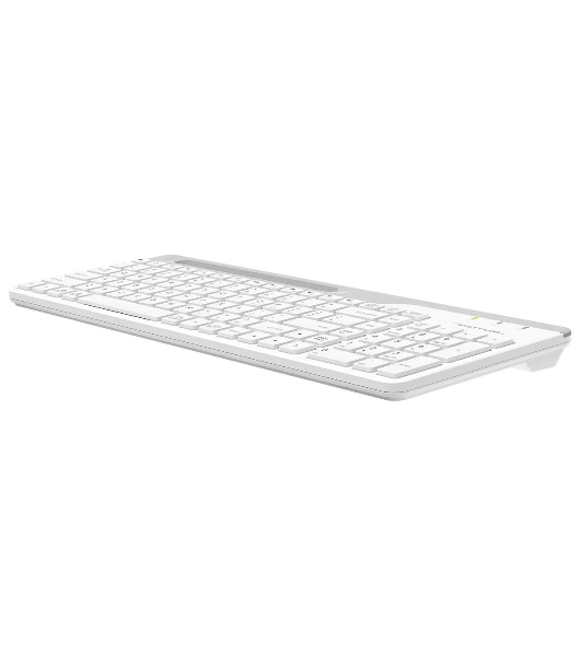 Клавиатура проводная A4Tech Fstyler FK25, USB, белый/серый