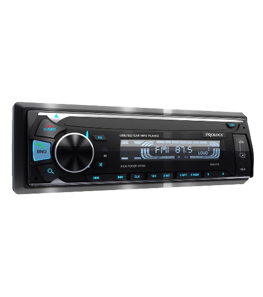 Автомагнитола Prology CMX-210, 1 DIN, Bluetooth, USB Type-A, AUX, пульт ДУ