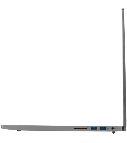 Ноутбук IRU Strato 16ALMR Core i5 12450H 16Gb SSD512Gb Intel UHD Graphics 16' IPS WUXGA (2560x1600) Windows 11 Pro silver WiFi BT Cam 5400mAh (2159330)