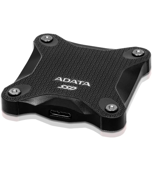 Внешний SSD ADATA SD620, 2TB, USB 3.2 Gen 2 Type-A, R/W 550/480, черный