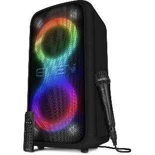 Колонка портативная SVEN АС PS-1000 черный 160W 1.0 BT/3.5Jack 8000mAh