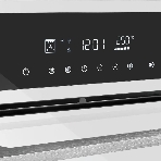 Шкаф духовой электрический Maunfeld AEOD60103W, 60л, дверца с 3 стеклами, белый, фото3