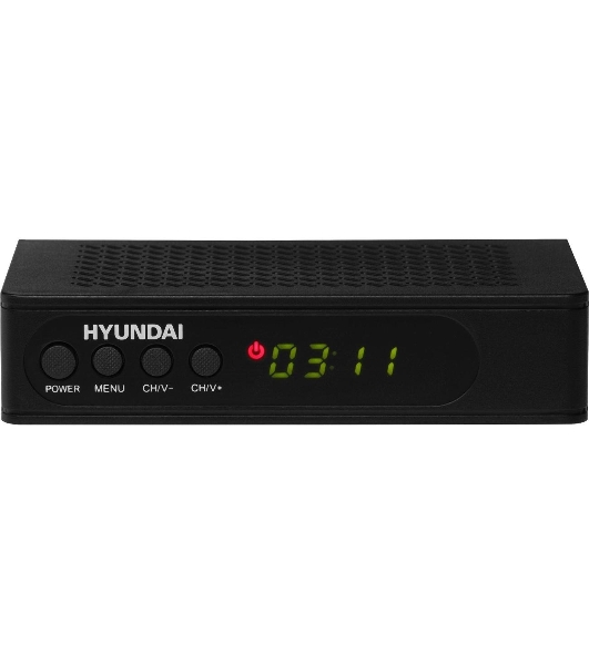Цифровой TV ресивер HYUNDAI H-DVB240 черный